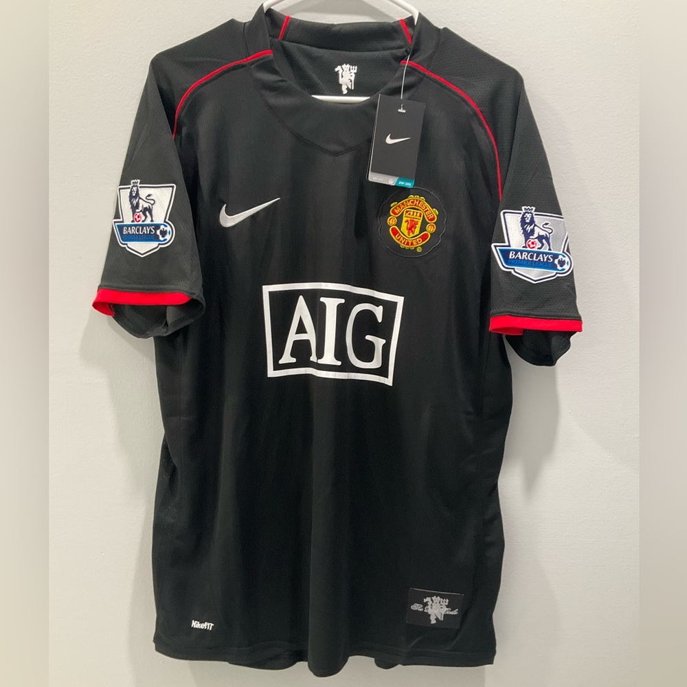 MANCHESTER UNITED MENS RONALDO 2007/08 DRY- FIT JERSEY